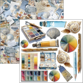 An Artist Journey - Fussy Cut Pad