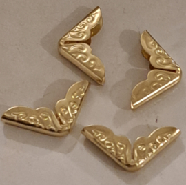 Metalen Hoekjes mini - Goud