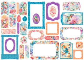 Flight of Fancy - Chipboard Tags & Frames