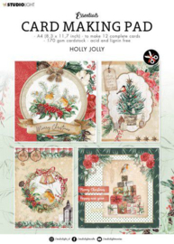 Card Making Pad Vintage Christmas Essentials nr.10