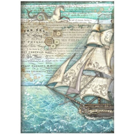 Songs of the Sea Sailing Ship - Rijstpapier