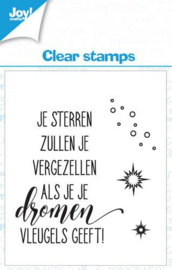 Sterren tekst NL -4 - Clearstamps