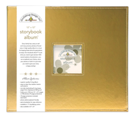 Design Storybook Album - Gold