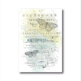 Masterpiece Clear Stempelset - Butterfly Grid