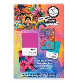 Playing Cards Color Prompt, Art Cards Art By Marlene nr.02