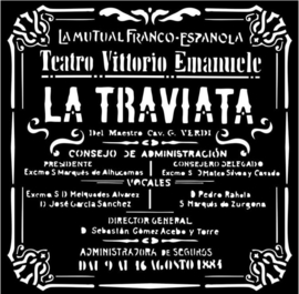 Desire La Traviata - Stencil