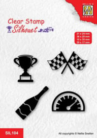Clearstempel - Silhouette Formule 1 - 3