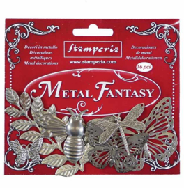 Metal Fantasy Embellishments Nature