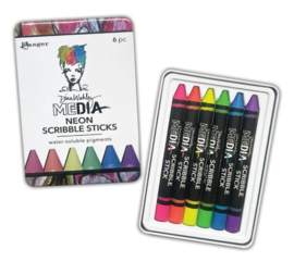 MEdia Neon Scribble Sticks #4