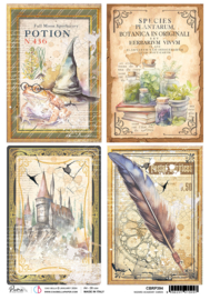 Wizard Academy - Cards - Rijstpapier