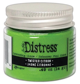 Twisted Citron - Distress Embossing Glaze Powder