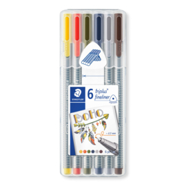 Staedtler TriPlus Fineliner Boho - Box