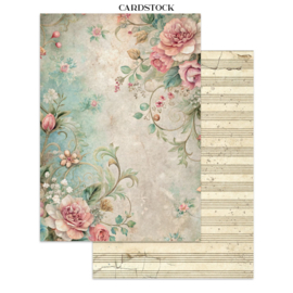 Symphony - Junk Journal Backgrounds & Cut-Outs