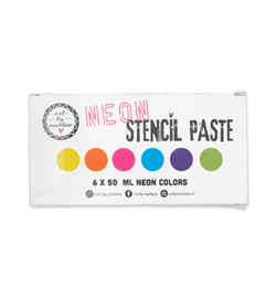 Stencil Paste Neon colors nr. 08