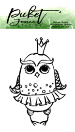 Princess Owl - mini Clearstamp