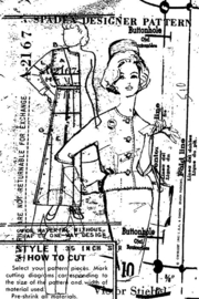 Vogue - Components Cling Mount Collage Stamp