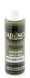 Khaki Groen - Cadence Premium semi matte acrylverf