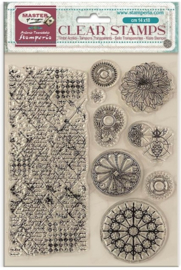Master of Magic Border and Circle - Clearstamp