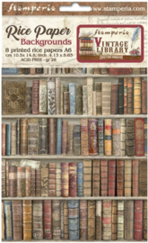 Vintage Library - Rijstpapier