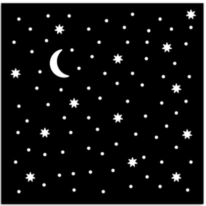 Alice in Christmas - Stars and Moon