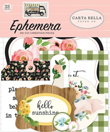 Carta Bella - Spring Market - Ephemera