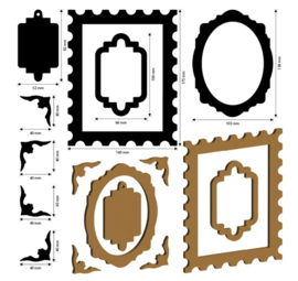 Quiet Days - Frames and Plates