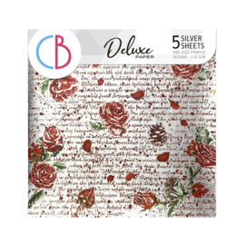 Frozen Roses Deluxe Paper - Silver