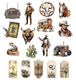 Papers for You - Wild West die cuts