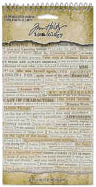 Tim Holtz Clipping Stickers Book