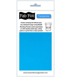 Wow! Fabulous Foil Turquoise