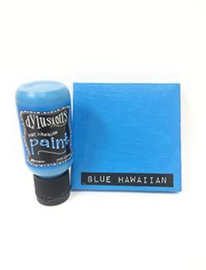 Blue Hawaiian - Dylusions Paint Flip Cap Bottle