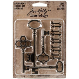 Tim Holtz Adornments - Keys