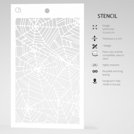 Spider Net II - Texture Stencil