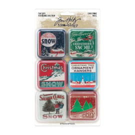 Tim Holtz Christmas - Tin Tops