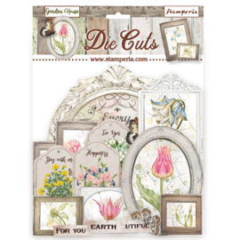 Garden House Die Cuts - Chipboard