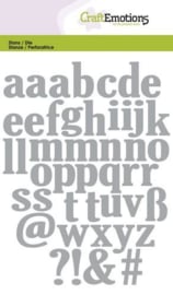 Lowercase Alphabet - Stans