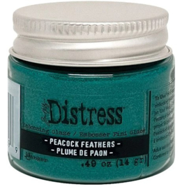 Peacock Feathers - Distress Embossing Glaze Powder