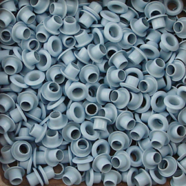 Blue - Eyelets 25 pcs