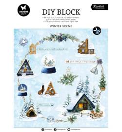 DIY Block Winter scene Essentials nr.60