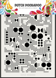 Mask Art Various Dots - Stencil A5