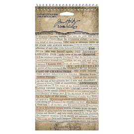 Tim Holtz Clipping Stickers Book
