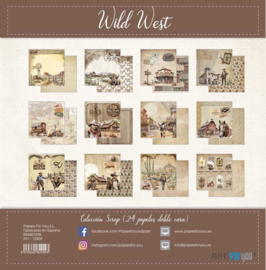 Papers for You - Wild West Midi Scrap Paper Pack