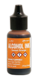 Sunset Orange - Alcohol Inkt