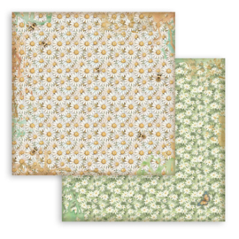 Daisy Art Background