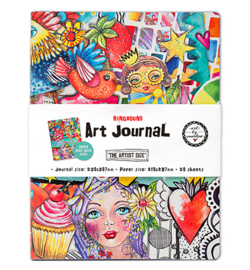 Journal Artist size, 20 sheets Art By Marlene nr.17