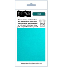 Wow! Fabulous Foil Teal