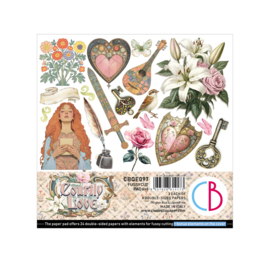 Courtly Love - Fussy Cut Pad