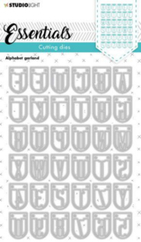 Cutting Die Alphabet Garland Essentials nr. 379 Stans