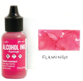 Flamingo - Alcohol Inkt