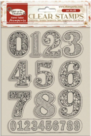 Gear up for Christmas Numbers- Clearstamp